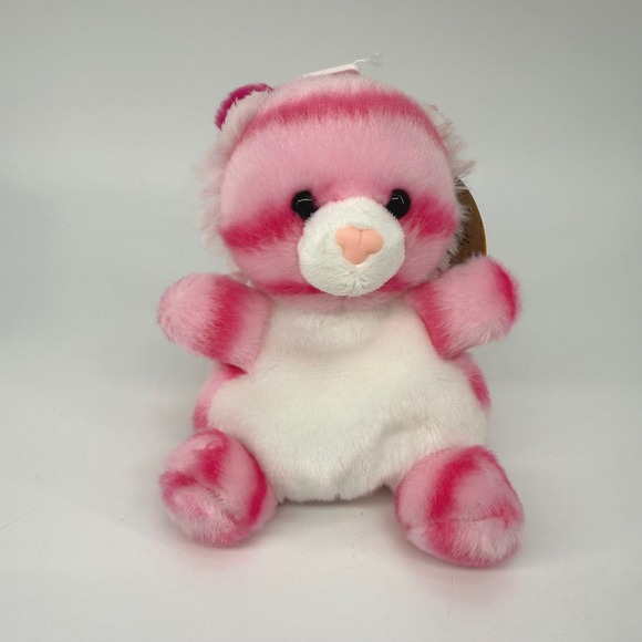 Aurora Other - Aurora Palm Pals Rose Pink Tiger Striped Plush Stuffed Animal Toy 33776 NEW